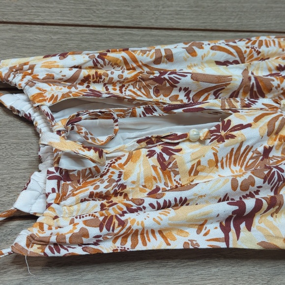 Joie Floral Halter Maxi Dress Large NEW - Picture 4 of 7